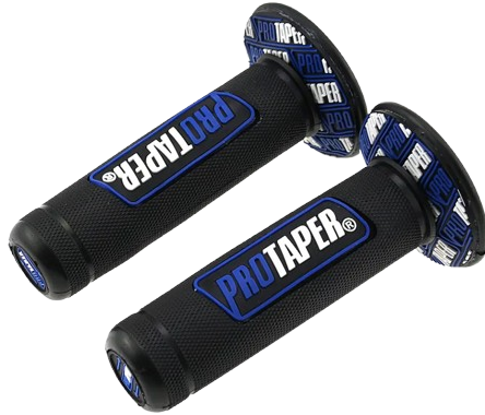 ProTaper Universal Motosiklet Elcik Takımı - CG, Cup, Scooter, Cross Uyumlu - Mavi/Siyah