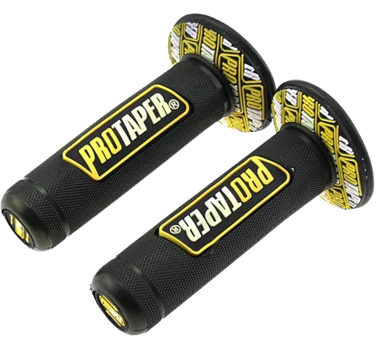 ProTaper Universal Motosiklet Elcik Takımı - CG, Cup, Scooter, Cross Uyumlu - Sarı/Siyah