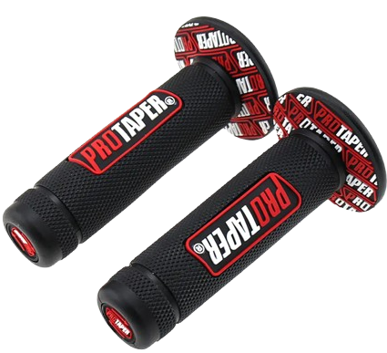 ProTaper Universal Motosiklet Elcik Takımı - CG, Cup, Scooter, Cross Uyumlu - Kırmızı/Siyah