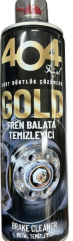 404 Gold Balata Spreyi 500ml - Yüksek Basınçlı Fren ve Parça Temizleyici
