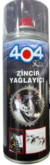 404 Yüksek Performanslı Sıçrama Yapmayan Motosiklet Zincir Yağlayıcı